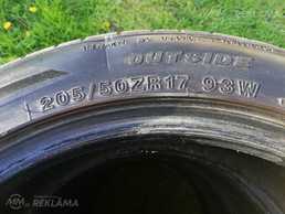 Tires Rotalla Setula S race, 205/50/R17, Used. - MM.LV - 4