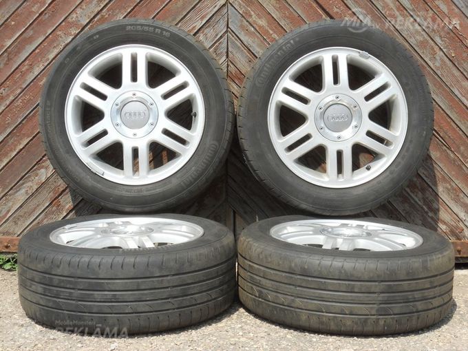 Light alloy wheels Audi A3 R16 5x100 R16, Good condition. - MM.LV