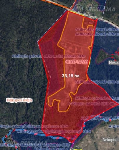 Viensēta, 31.70 ha. - MM.LV