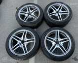 Light alloy wheels Audi Volkswagen Skoda Seat Ford R17, Good condition - MM.LV