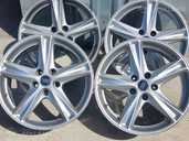 Light alloy wheels AUDI R17/8 J, Good condition. - MM.LV