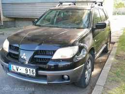 Mitsubishi Outlander, 2007/Апрель, 191 445 км, 2.0 л.. Mitsubishi Outlander, 2007/Апрель, 191 445 км, 2.0 л.. - MM.LV