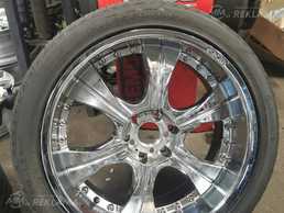 Покрышки Continental Cross contact, 275/40/R22, Б/У. Покрышки Continental Cross contact, 275/40/R22, Б/У. - MM.LV