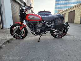 Motorcycle Ducati Scrambler 800, 2018 y., 16 000 km, 803.0 cm3. Motorcycle Ducati Scrambler 800, 2018 y., 16 000 km, 803.0 cm3. - MM.LV