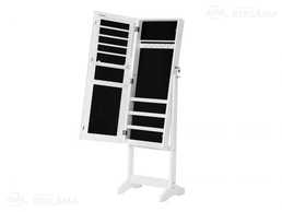 Juvelierizstrādājumu skapis ar pilna auguma spoguli - MM.LV