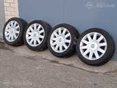 Light alloy wheels nissan R17/7 J, Good condition. - MM.LV