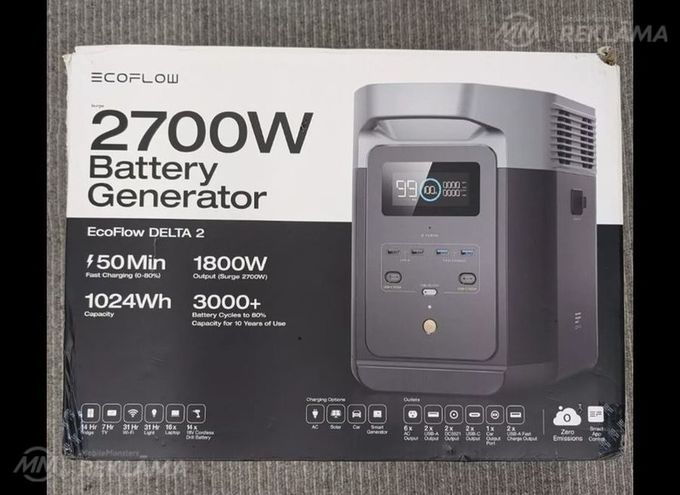 Ecoflow delta 2 2700w - MM.LV