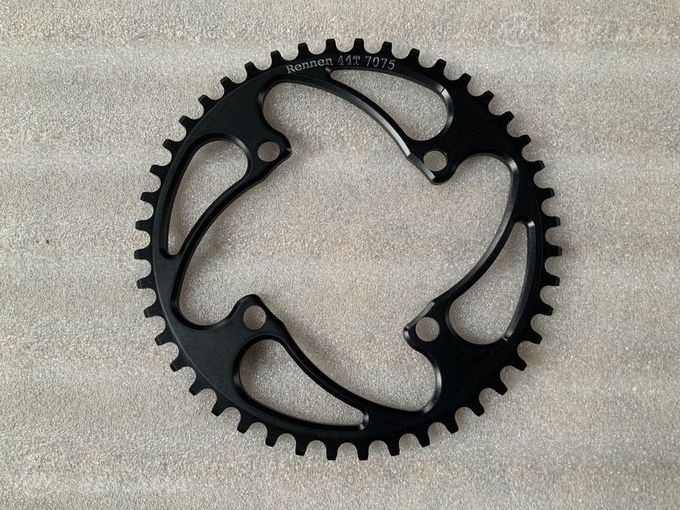 Rennen 4 bolts nt sprocket black - MM.LV