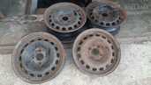 Steel wheels Audi 80 B4 R15, Working condition. - MM.LV