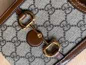 Мини-сумка gucci Horsebit 1955 в цвете gg Supreme - MM.LV - 6