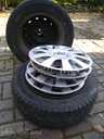 Sale 4 Winter Tires, 4 Metal Wheels, 4 Wheel Caps, 205/65/R16 - MM.LV - 5