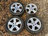 Light alloy wheels Peugeot R16, Good condition. - MM.LV