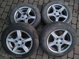 Литые диски Renault R15/6 J, Пользованные. Литые диски Renault R15/6 J, Пользованные. - MM.LV