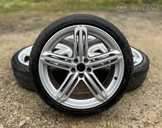 Light alloy wheels Audi BMW Volkswagen Skoda Mercedes R20, Good condit - MM.LV