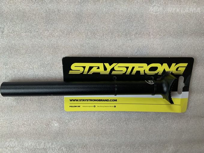 Stay Strong pivotal Seat Post black 320mm 22.2mm - MM.LV