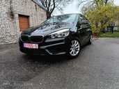 BMW 214 Active Tourer, 2016, 208 850 km, 1.5 l.. - MM.LV - 2