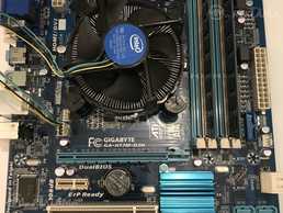 Desktop computer, Gigabyte GA-H77M-D3H, Good condition. Desktop computer, Gigabyte GA-H77M-D3H, Good condition. - MM.LV