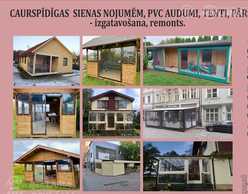 Izgatavojam caurspīdīgas sienas nojumēm, PVC tentus. Izgatavojam caurspīdīgas sienas nojumēm, PVC tentus. - MM.LV