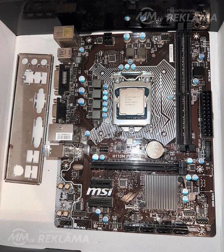 Msi H110M pro-vd + Intel Core i5 7400 3.0GHZ - MM.LV