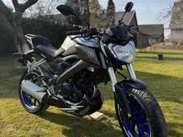 Motorcycle Yamaha MT125, 2016 y., 16 465 km, 125.0 cm3. - MM.LV