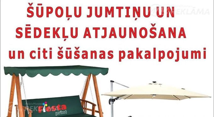 Izgatavojam un remontējam šūpoļu jumtus un sēdekļus. - MM.LV