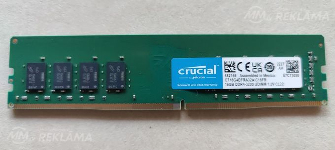 Ram 16 gb, DDR4, 3200 Mhz - MM.LV