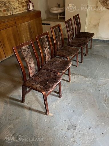 6 стульев ,б/у, самовывоз в Риге - MM.LV