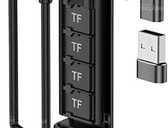 Budi 9 in 1 otg karšu lasītājs, usb C adapteri, atmiņas / simkartēm - MM.LV