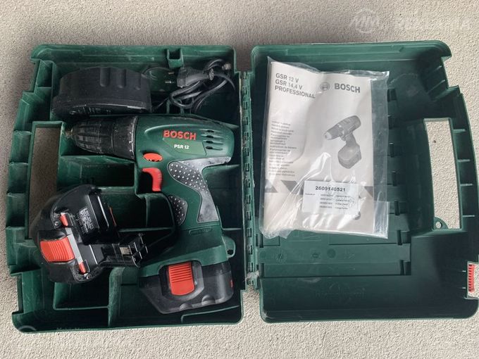 Шуруповерт Bosch PSR12 - MM.LV