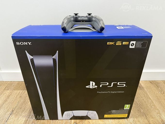 Gaming console Sony Playstation 5 Digital, Good condition. - MM.LV