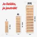 Bloku spēle Giant Jenga xxl - MM.LV - 2