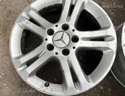 Lietie diski Mercedes R16, Labā stāvoklī. Lietie diski Mercedes R16, Labā stāvoklī. - MM.LV