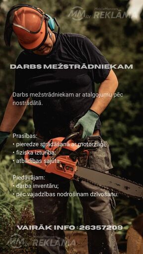 Vajadzīgi zāģeri - MM.LV