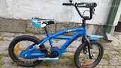 Bērnu velosipēds, 16 collas 4-7 gadi 100-125, Kawasaki. - MM.LV
