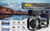 Videokamera uhd 4K + sd 128GB + Wireless mikrofoni - MM.LV - 2