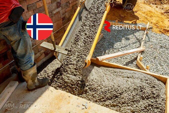 Betonētājs darbs Norvēģijā - MM.LV