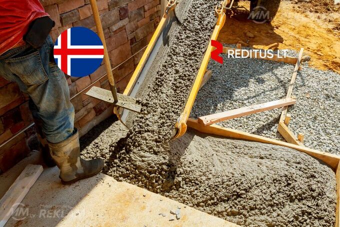Betonētājs darbs Islandē - MM.LV