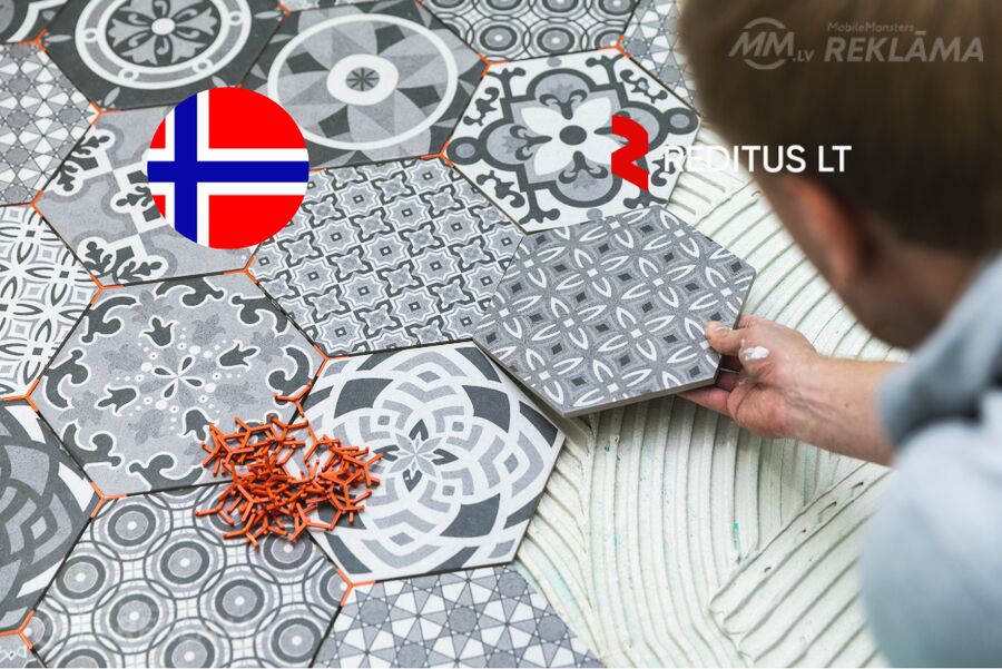 Flīžu licējs darbs Norvēģijā Flīžu licējs darbs Norvēģijā - MM.LV