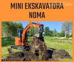 Mini ekskavators - MM.LV