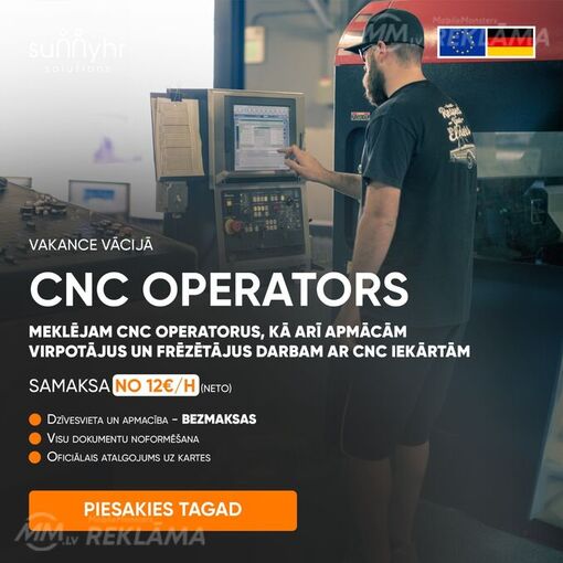 Cnc Operator. - MM.LV