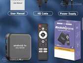 ТВ приставка Smart TV Box, Android 14.0 4gb/32gb пульт с голосовым наб - MM.LV