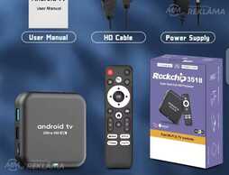 ТВ приставка Smart TV Box, Android 14.0 4gb/32gb пульт с голосовым наб ТВ приставка Smart TV Box, Android 14.0 4gb/32gb пульт с голосовым наб - MM.LV