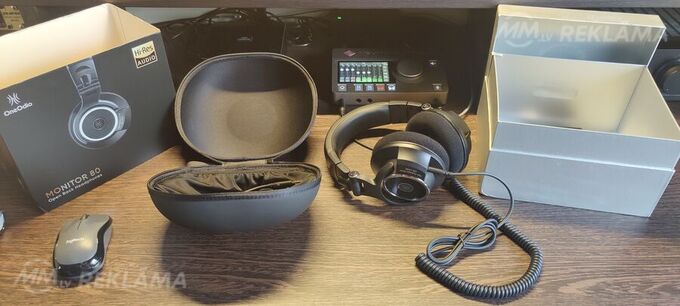OneOdio Monitor 80. Studio reference headphones. - MM.LV