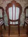 Dining table with inlay and matching chairs - MM.LV - 2