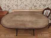 Dining table with inlay and matching chairs - MM.LV - 3