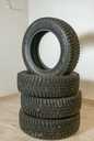 Tires Hankook Winter I pike, 165/65/R15, Used. Tires Hankook Winter I pike, 165/65/R15, Used. - MM.LV