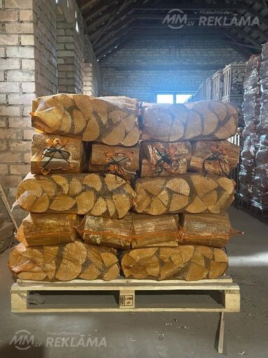 Kaltēta bērza un alkšņa malka 40L un 60L maisos Kaltēta bērza un alkšņa malka 40L un 60L maisos - MM.LV