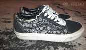 Продаю Vans Old Skool Peace Paisley чёрного цвета с белым узором - MM.LV - 1
