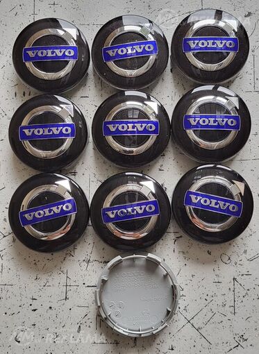 Volvo lieto disku centra vāciņi, Perfektā stāvoklī. - MM.LV