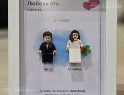 Персональные лего рамочки - MM.LV